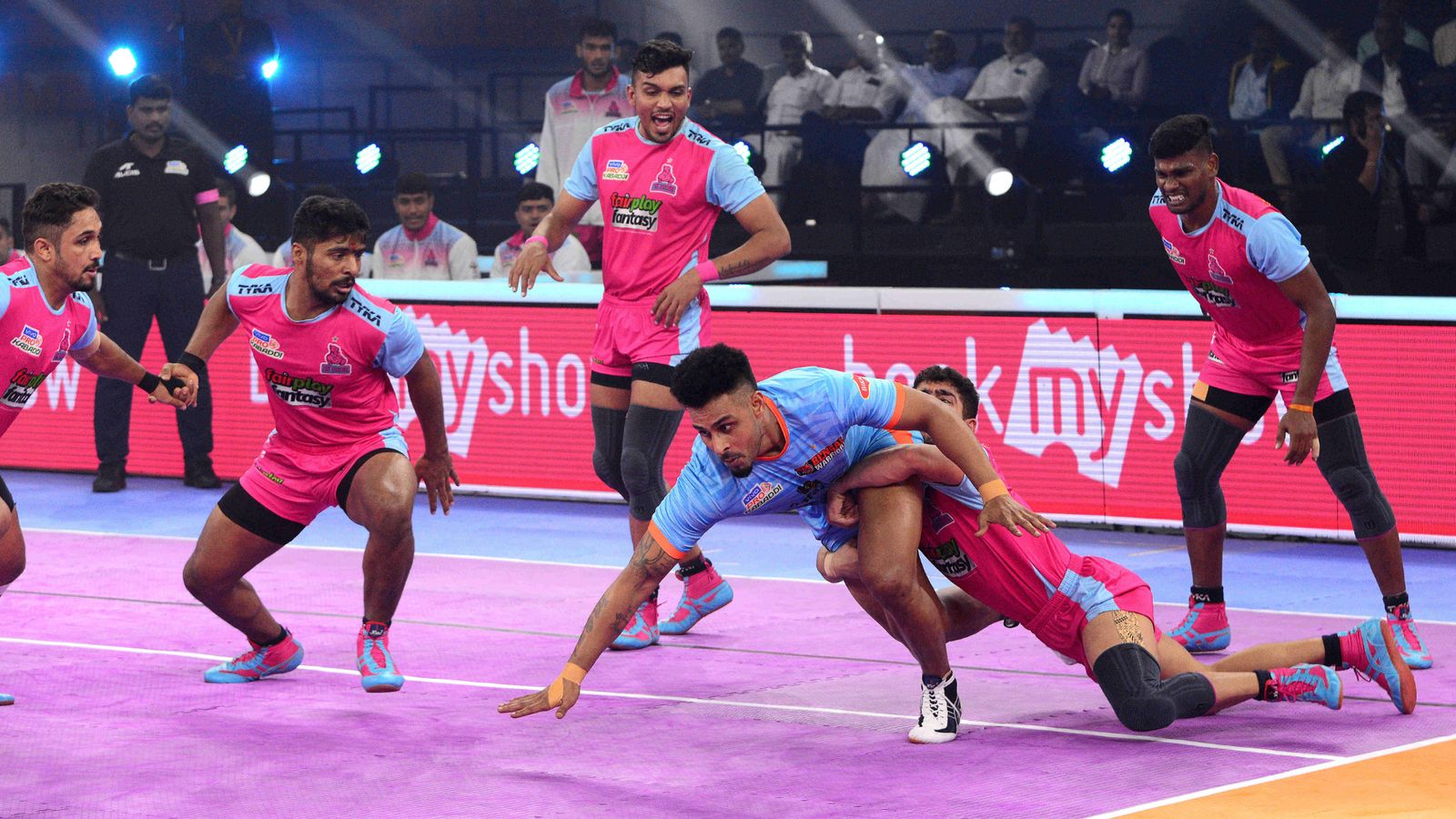 PKL Season 9: Panthers pain their opponents pink with fourth successive victory, Paltans edge Telugu Titans in thriller PKL Season 9: Panthers pain their opponents pink with fourth successive victory, Paltans edge Telugu Titans in thriller