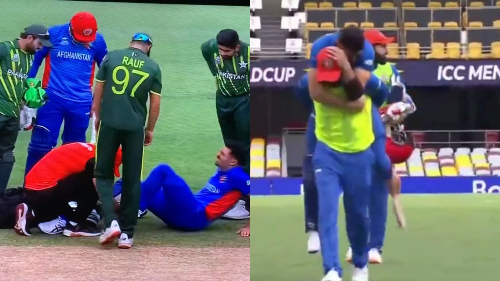 T20 World Cup: Shaheen Afridi's toe-crushing yorker renders Rahmanullah helpless, Afghanistan opener sent to hospital T20 World Cup: Shaheen Afridi's toe-crushing yorker renders Rahmanullah helpless, Afghanistan opener sent to hospital