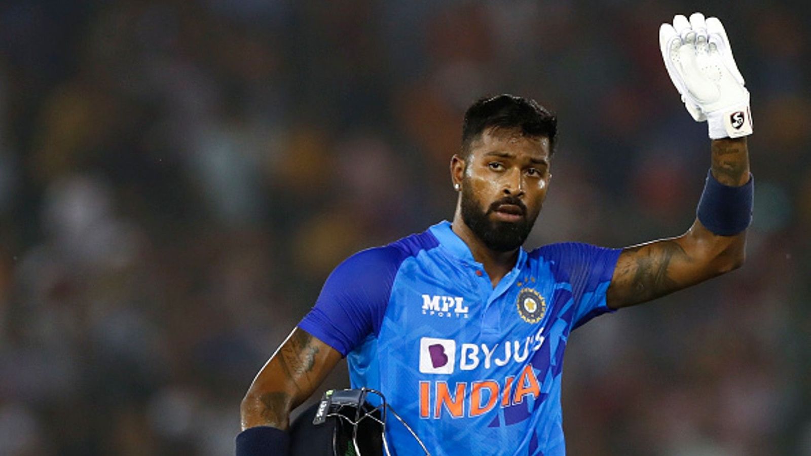 Emotional Hardik Pandya recalls late father's sacrifices after his exceptional all-round show against Pakistan Emotional Hardik Pandya recalls late father's sacrifices after his exceptional all-round show against Pakistan