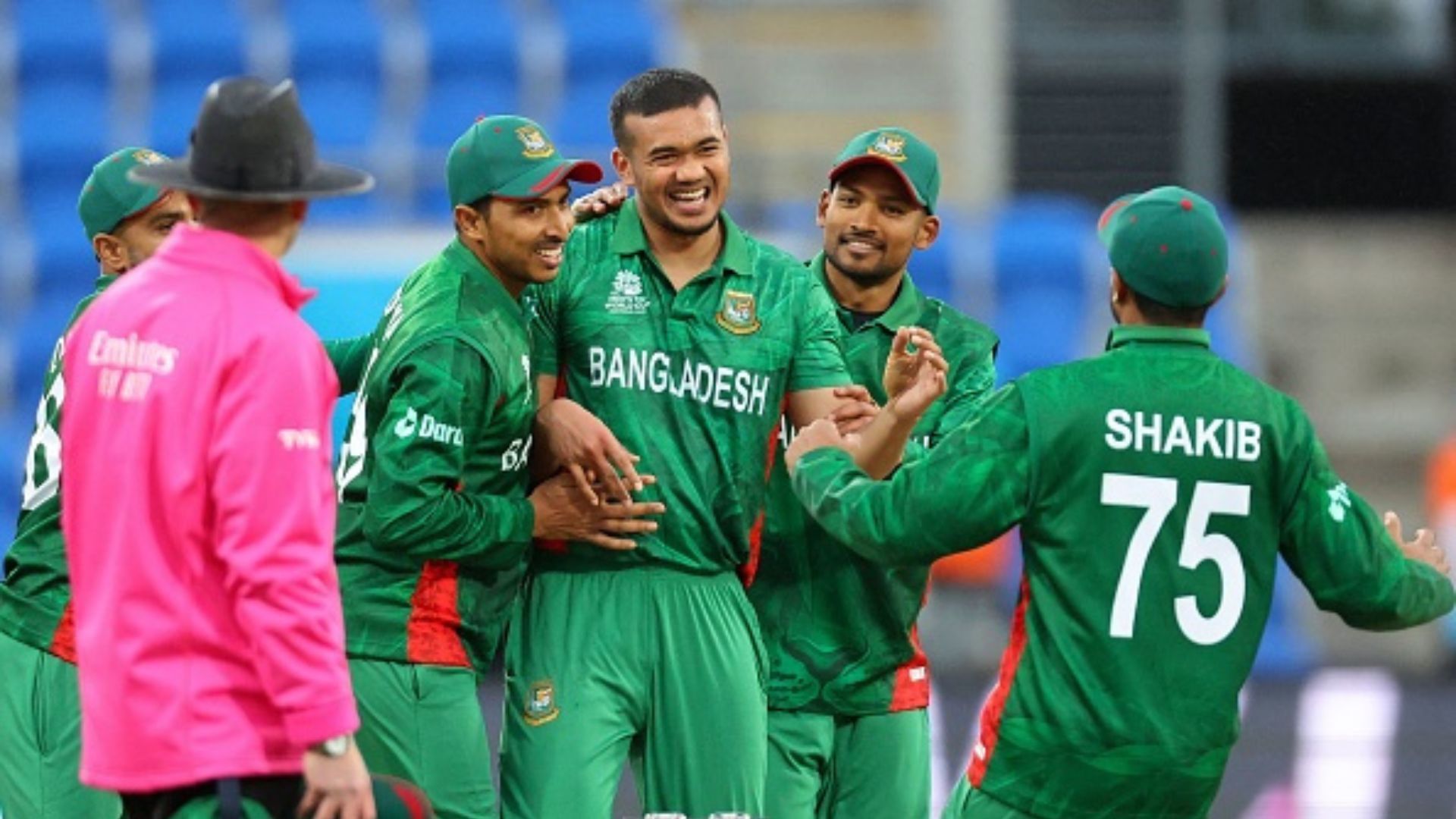 BAN vs NED: Taskin Ahmed's solid spell helps Bangladesh register a nine-run win over Netherlands BAN vs NED: Taskin Ahmed's solid spell helps Bangladesh register a nine-run win over Netherlands