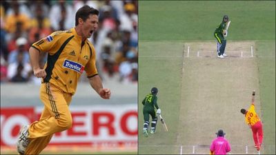 Brad Hogg wants 'severe penalty' after Pakistan batters were seen breaking the rules in final over against Zimbabwe SportsTak