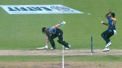 New Zealand's hero Glenn Phillips offers reasoning behind his innovative squatting sprinter-like stance at non-striker's end SportsTak