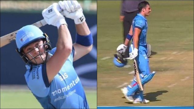 Mumbai Indians' Dewald Brevis aka Baby AB goes berserk, smashes 57-ball 162 in CSA T20 challenge Mumbai Indians' Dewald Brevis aka Baby AB goes berserk, smashes 57-ball 162 in CSA T20 challenge