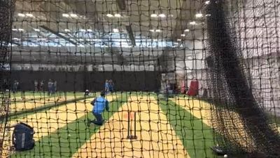 WATCH VIDEO: Yuzi Chahal Bowling in the Nets and Doing Catching Practice at the Same Time | T20WC SportsTak