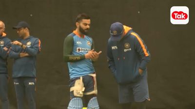 EXCLUSIVE: Behind-the-scenes of India's indoor practice session at Adelaide  SportsTak