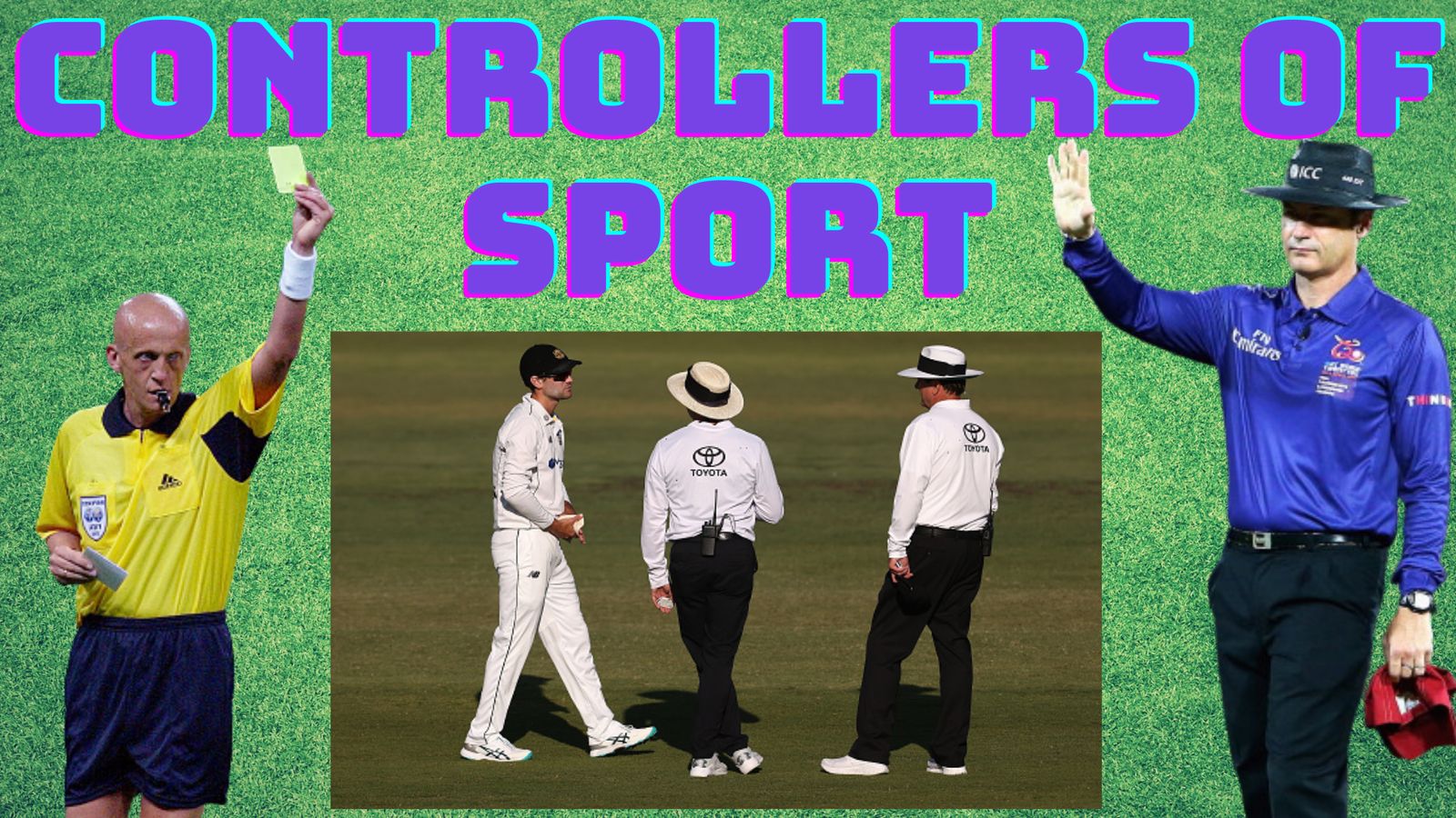 Sports Tak Special: Referees in football, umpires in cricket and more — Here are the people who control the players on a pitch Sports Tak Special: Referees in football, umpires in cricket and more — Here are the people who control the players on a pitch
