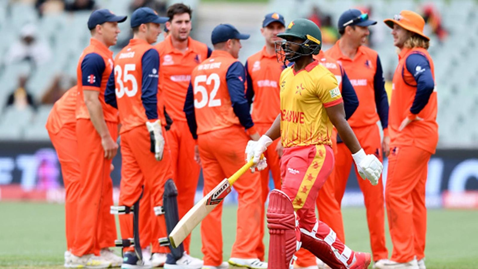 Zimbabwe knocked out of T20 World Cup 2022 semi-final race by Netherlands after disappointing 9 single-digit scores Zimbabwe knocked out of T20 World Cup 2022 semi-final race by Netherlands after disappointing 9 single-digit scores