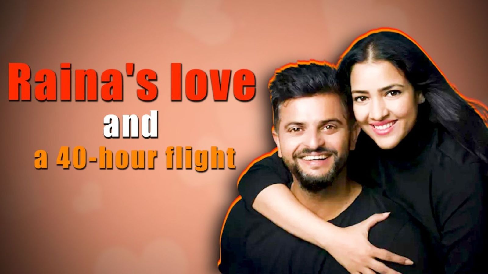 Suresh Raina's love story with coach's daughter and the tale of a 40-hour flight Suresh Raina's love story with coach's daughter and the tale of a 40-hour flight