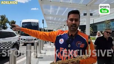 Exclusive: A look at Team India's welcome in Adelaide by the fans SportsTak