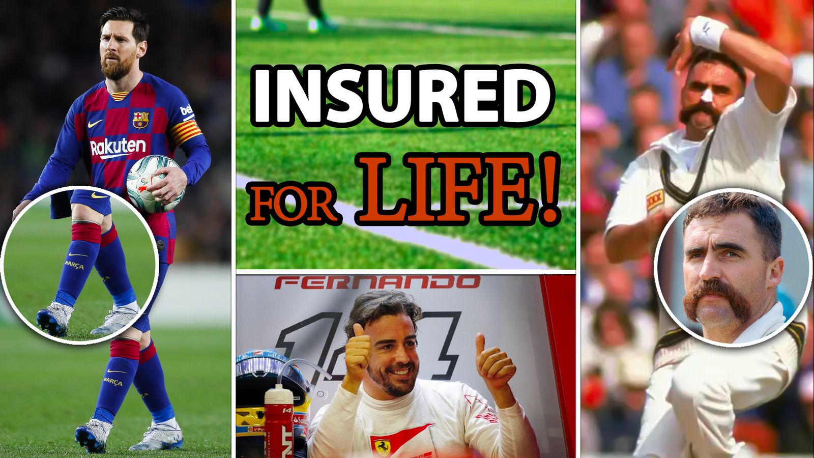 Sports Tak Special: From hands to legs to moustaches, some of the weirdest body parts insured by sportspersons! Sports Tak Special: From hands to legs to moustaches, some of the weirdest body parts insured by sportspersons!