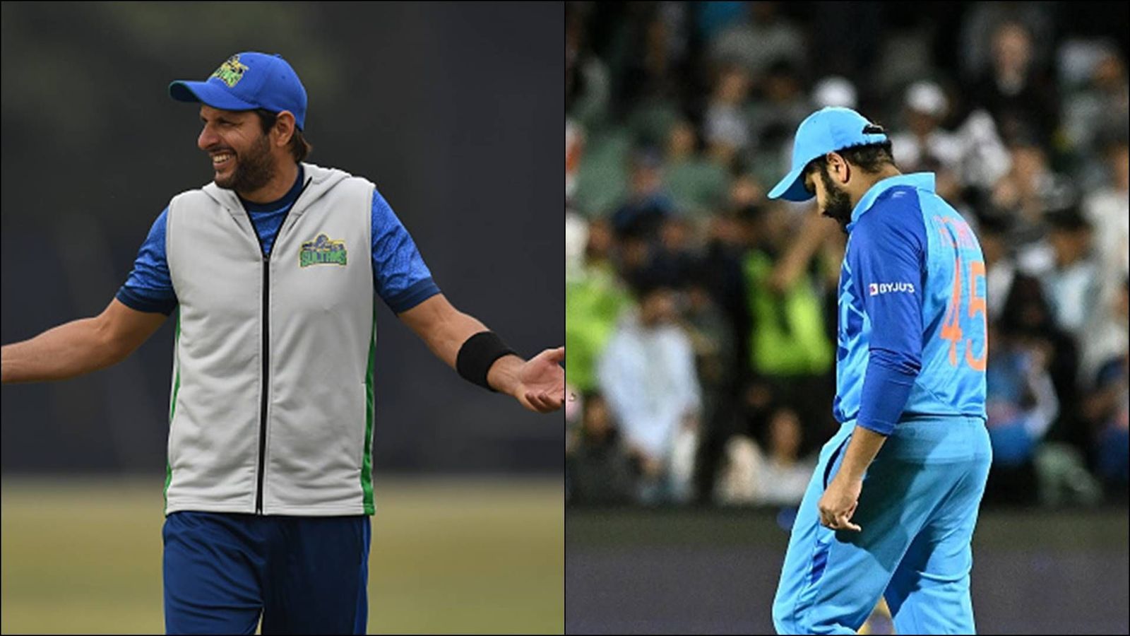 Shahid Afridi questions Rohit Sharma's captaincy after India's dull exit from T20 World Cup, says 'After Ganguly, Dhoni...' Shahid Afridi questions Rohit Sharma's captaincy after India's dull exit from T20 World Cup, says 'After Ganguly, Dhoni...'