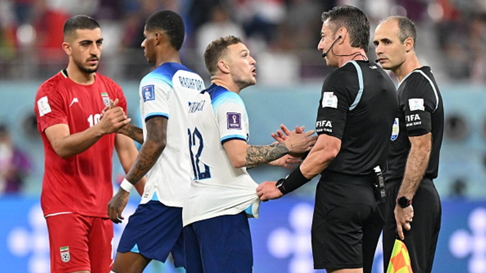 Why were there 24 minutes of stoppage time in high-scoring England vs Iran FIFA World Cup 2022 clash? Why were there 24 minutes of stoppage time in high-scoring England vs Iran FIFA World Cup 2022 clash?