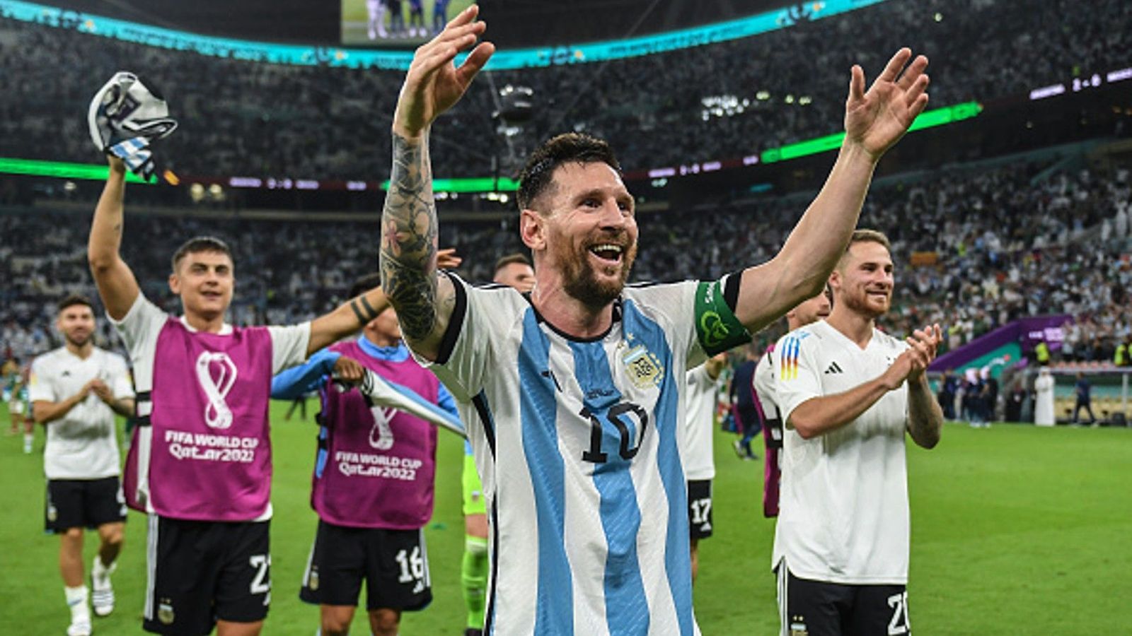 ‘Weight off our shoulder’: Lionel Messi after Argentina's much-needed victory against Mexico ‘Weight off our shoulder’: Lionel Messi after Argentina's much-needed victory against Mexico