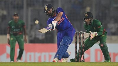 Wounded Rohit's ultra-aggressive knock goes in vain as Mustafizur helps Bangladesh win by 5 runs, take unassailable 2-0 lead SportsTak