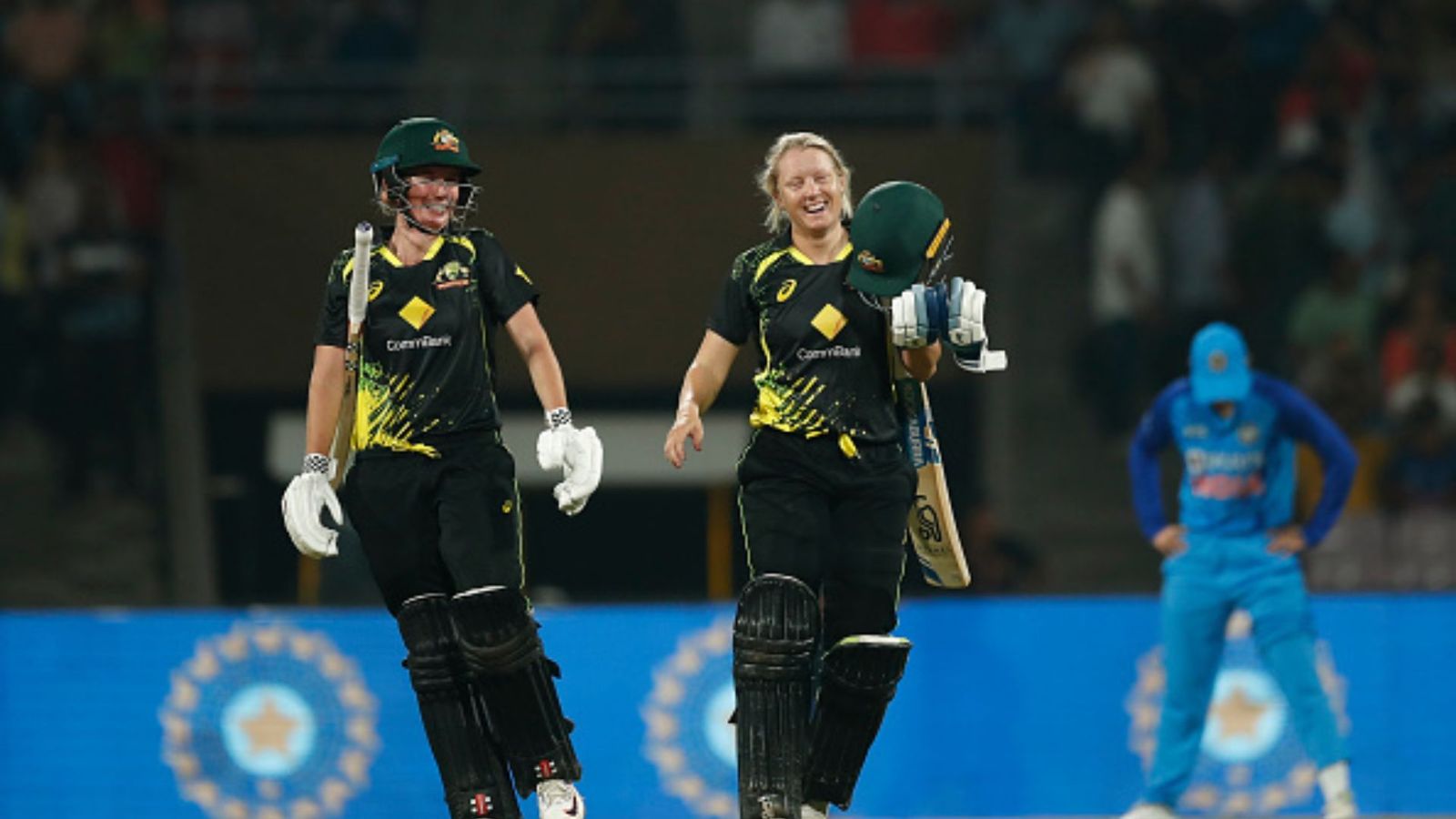 INDW v AUSW: Beth Mooney's sizzling unbeaten 89-run knock helps Australia thrash India by nine wickets INDW v AUSW: Beth Mooney's sizzling unbeaten 89-run knock helps Australia thrash India by nine wickets