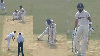 Watch: Taijul Islam's terrific delivery that outfoxed Virat Kohli on Day 1 of India vs Bangladesh first Test SportsTak