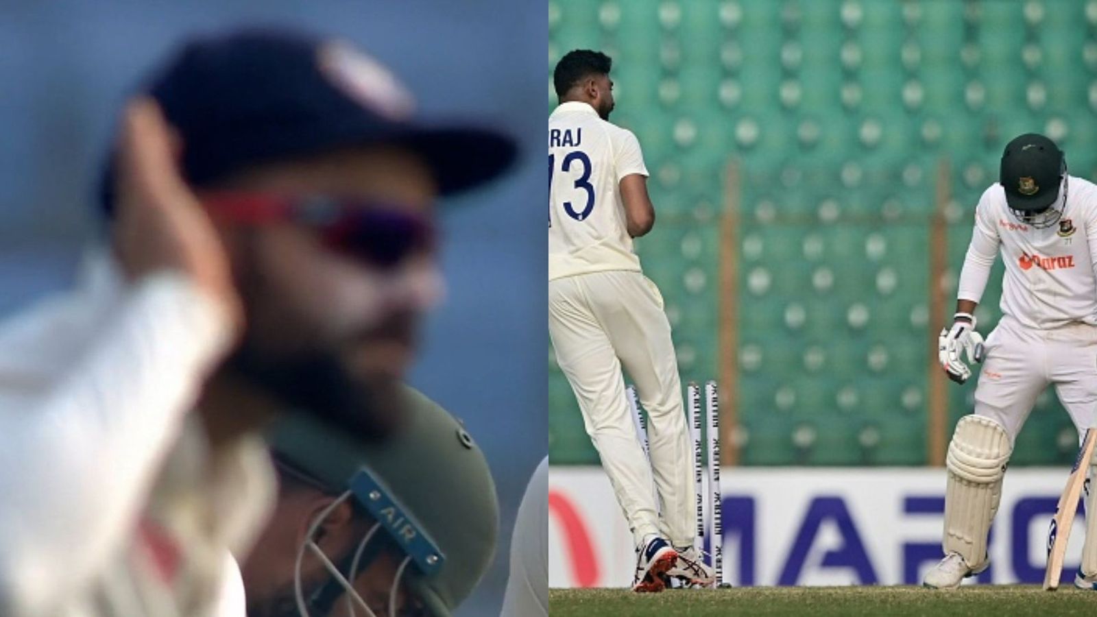 'Never mess with Virat Kohli': Siraj and former India captain display aggression after verbal spat with Litton Das 'Never mess with Virat Kohli': Siraj and former India captain display aggression after verbal spat with Litton Das