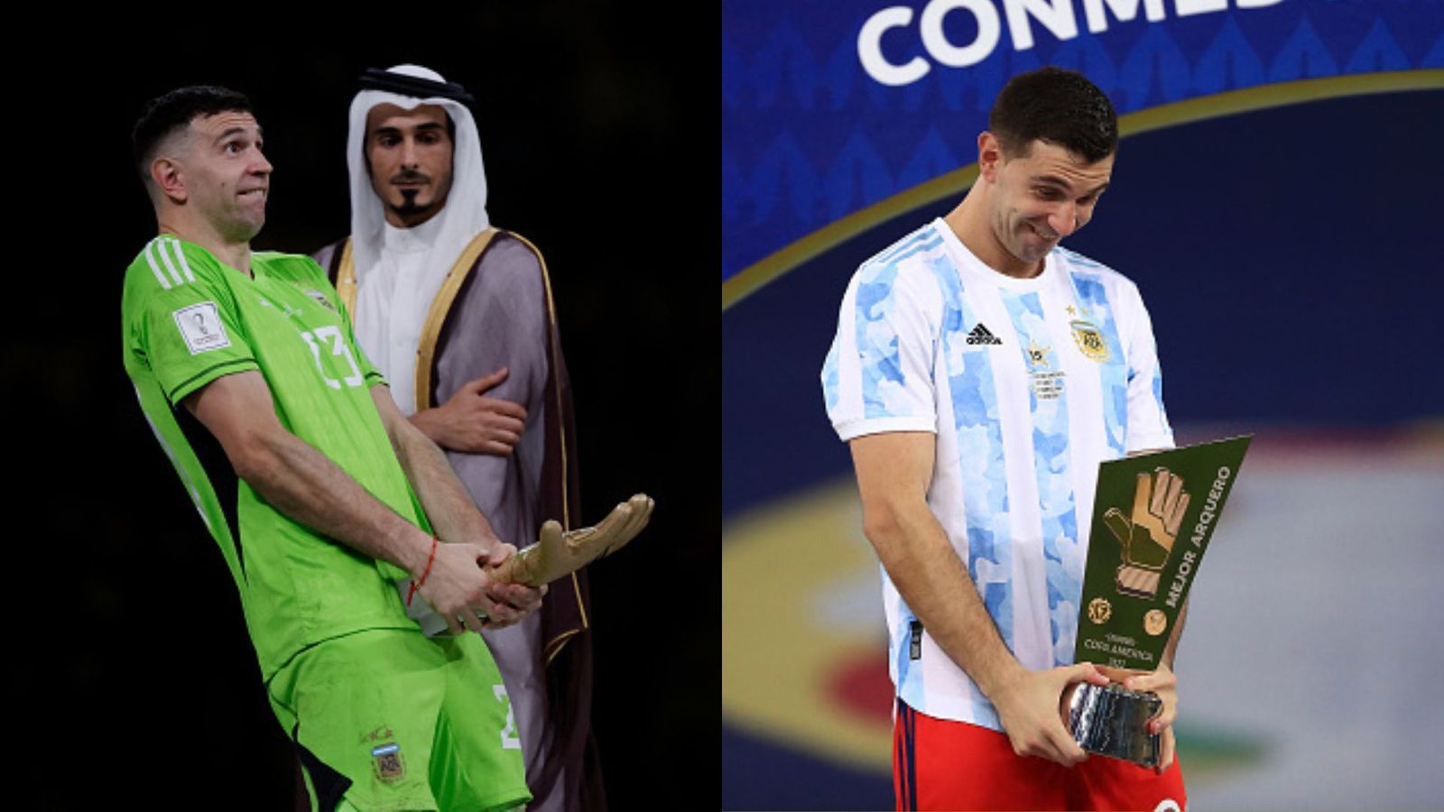 EXPLAINED: Emiliano Martinez makes obscene gesture after receiving Golden Glove award; Video goes viral EXPLAINED: Emiliano Martinez makes obscene gesture after receiving Golden Glove award; Video goes viral