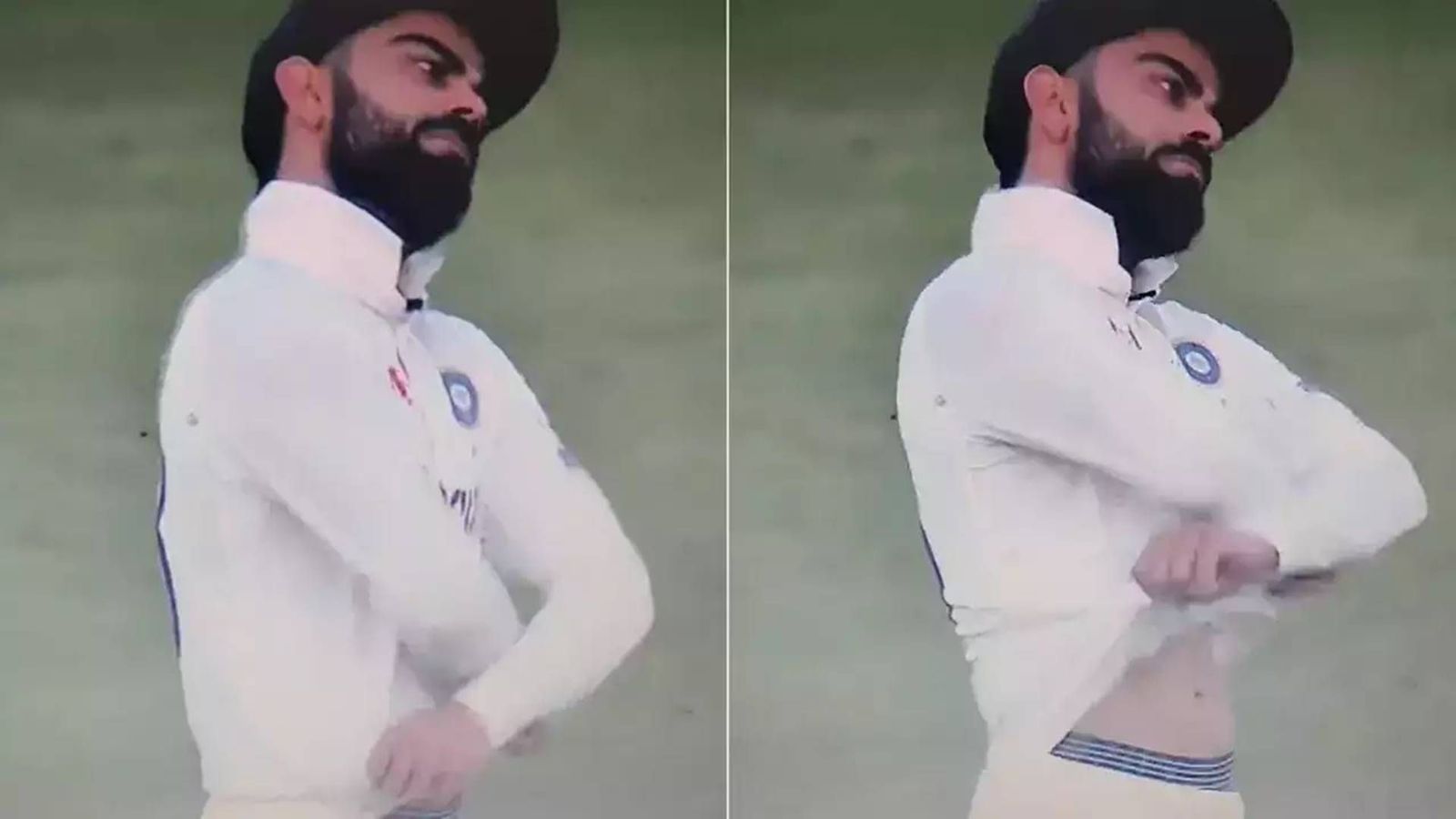 Watch: Frustrated with Bangladesh opener's time-wasting tactics, Virat Kohli says 'Kapda nikal do' Watch: Frustrated with Bangladesh opener's time-wasting tactics, Virat Kohli says 'Kapda nikal do'