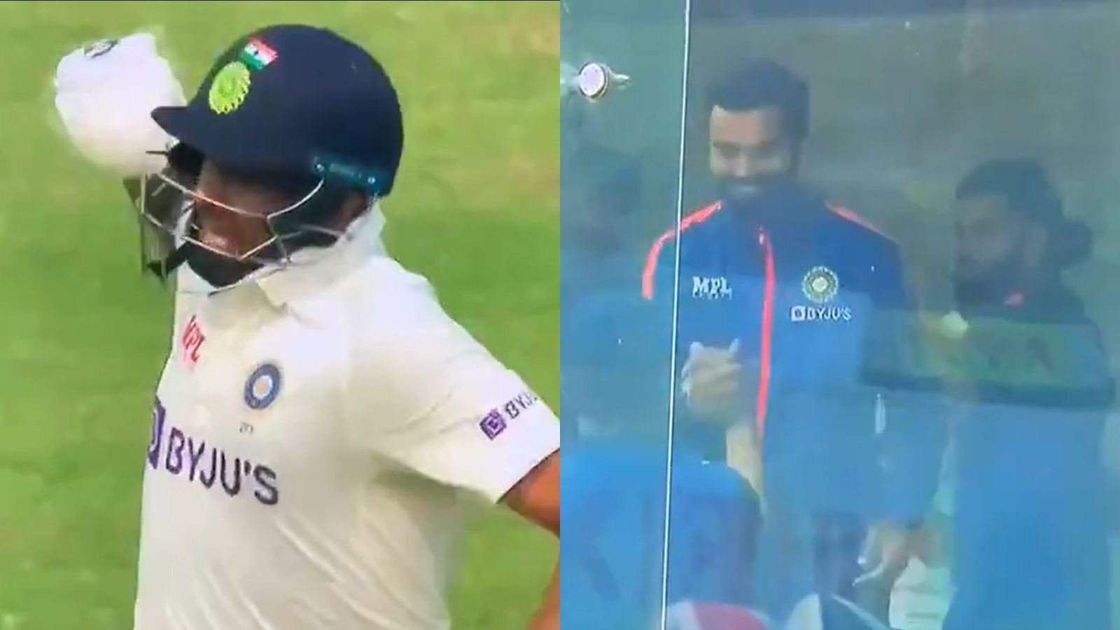 Watch: Ravichandran Ashwin's winning runs that sparked jubilant celebration in Indian dressing room Watch: Ravichandran Ashwin's winning runs that sparked jubilant celebration in Indian dressing room