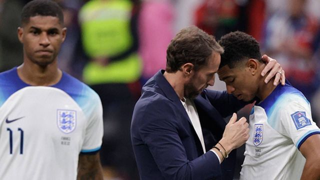 How Jude Bellingham was reminded of England's World Cup exit with one shot in training session How Jude Bellingham was reminded of England's World Cup exit with one shot in training session