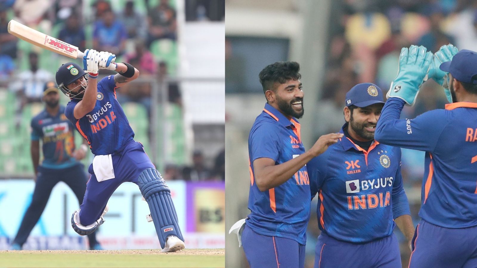 IND vs SL: India record biggest win in ODIs after century duo Kohli and Gill set platform for Siraj's ferocious spell IND vs SL: India record biggest win in ODIs after century duo Kohli and Gill set platform for Siraj's ferocious spell