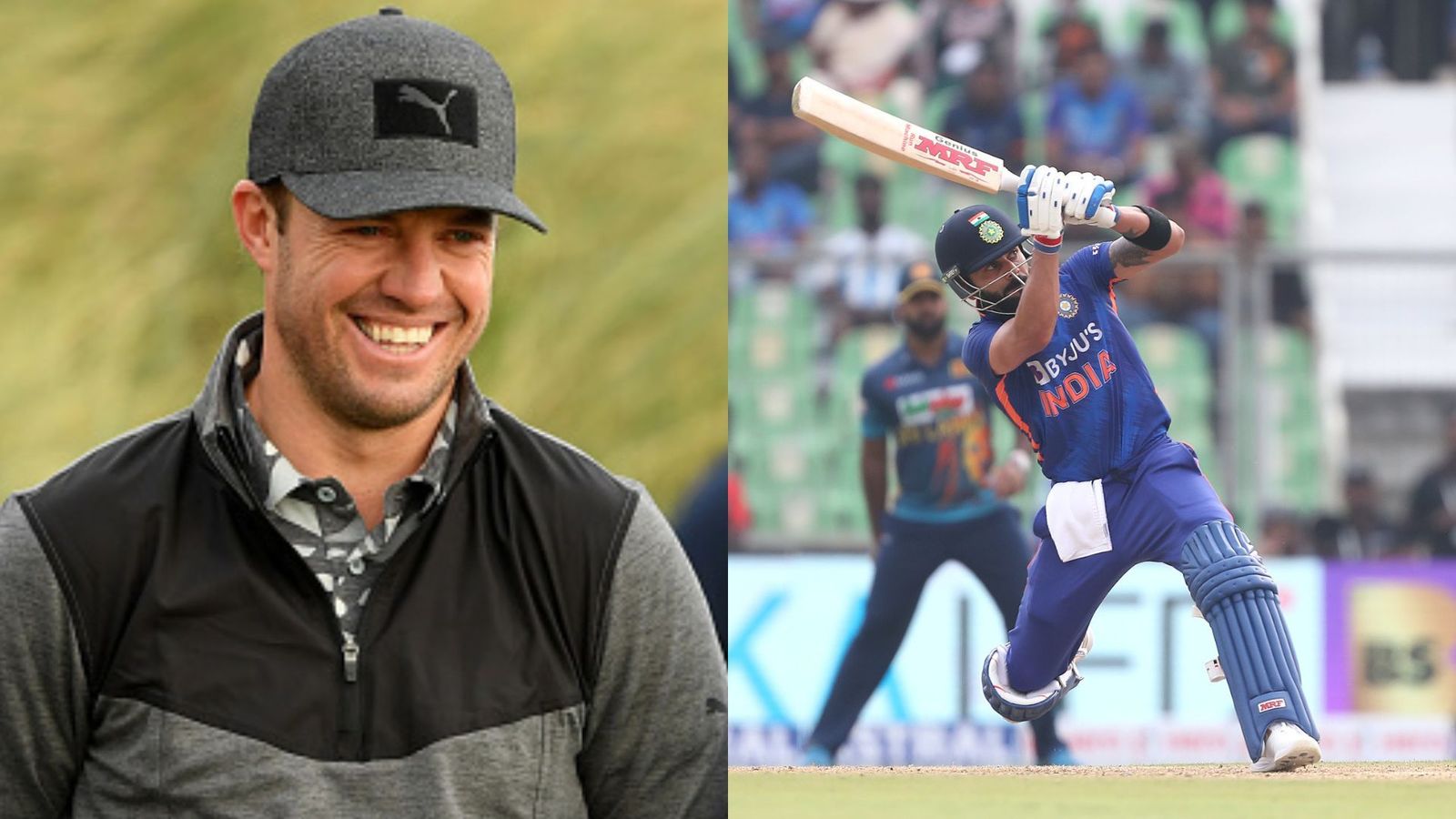 India vs Sri Lanka: AB de Villiers' four-word reaction to Virat Kohli's imperious century is pure gold India vs Sri Lanka: AB de Villiers' four-word reaction to Virat Kohli's imperious century is pure gold