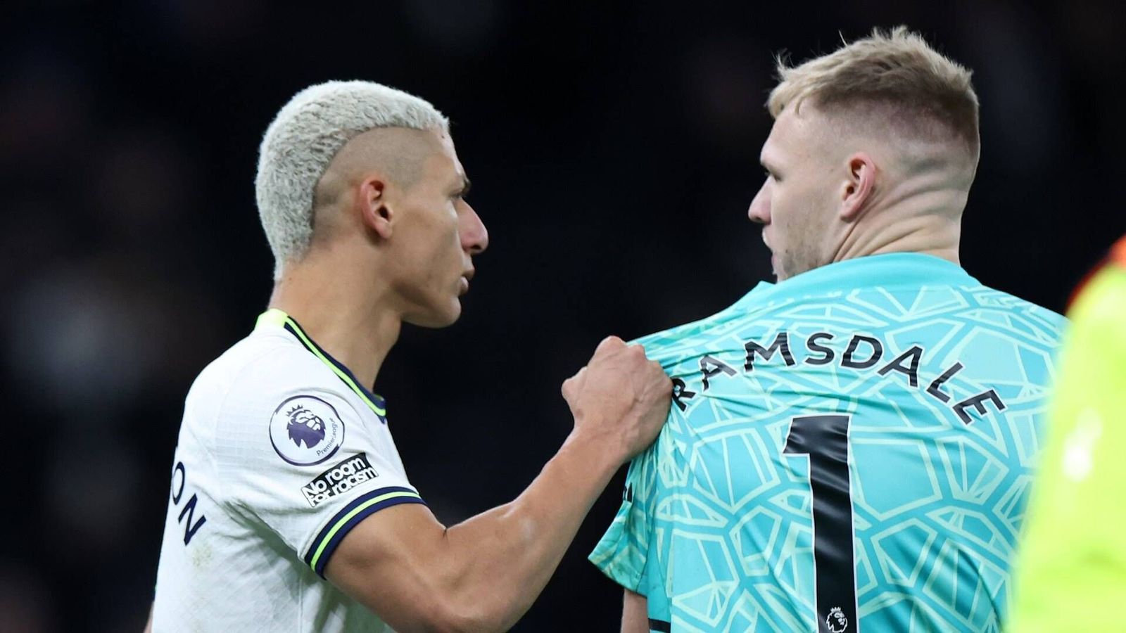 'It's kind of disrespectful to our fans': Richarlison still angry at Aaron Ramsdale for instigating chaos in London derby 'It's kind of disrespectful to our fans': Richarlison still angry at Aaron Ramsdale for instigating chaos in London derby