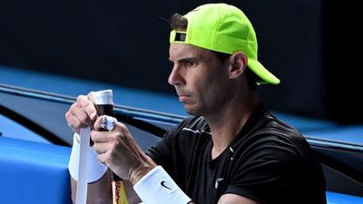 The moment when Rafael Nadal found out his racquet was stolen SportsTak