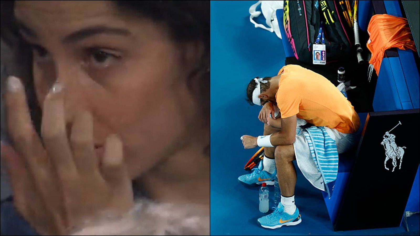 Watch: Rafael Nadal's wife in tears watching Spaniard go off for injury break during Australian Open clash Watch: Rafael Nadal's wife in tears watching Spaniard go off for injury break during Australian Open clash