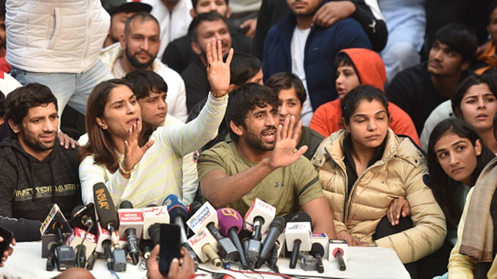 Protesting wrestlers write letter to IOA President PT Usha with four major demands Protesting wrestlers write letter to IOA President PT Usha with four major demands