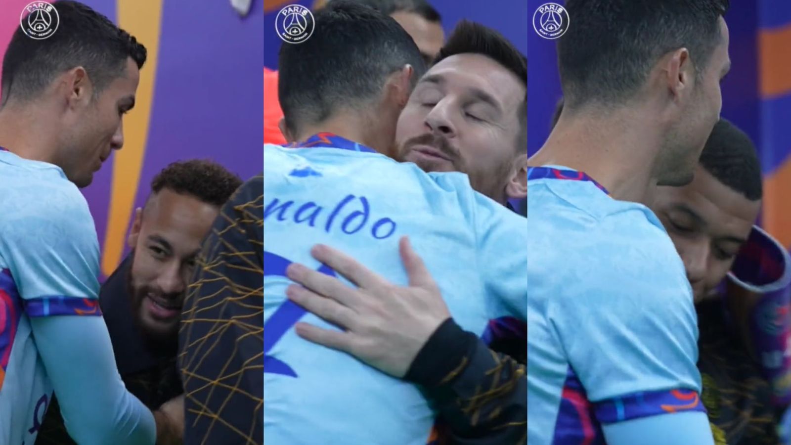 Watch: CR7's seven-second love for Messi, Neymar and Mbappe during epic friendly between Riyadh XI and PSG Watch: CR7's seven-second love for Messi, Neymar and Mbappe during epic friendly between Riyadh XI and PSG