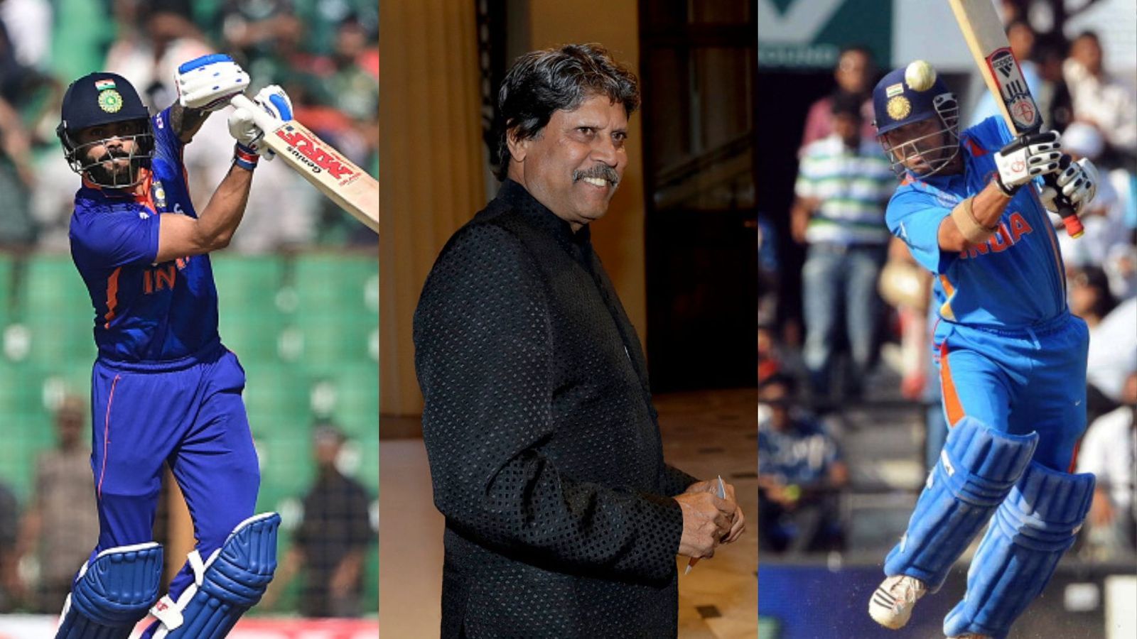 Virat Kohli or Sachin Tendulkar: Kapil Dev's classic response to 'who is the better batter' between Virat and Sachin Virat Kohli or Sachin Tendulkar: Kapil Dev's classic response to 'who is the better batter' between Virat and Sachin