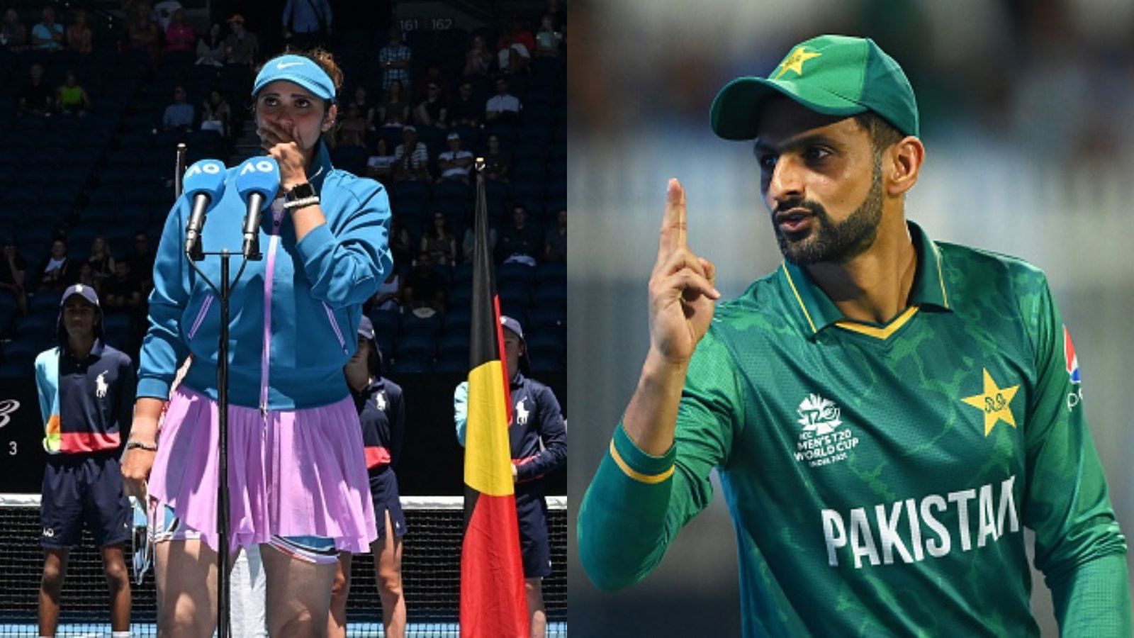 Australian Open 2023: Shoaib Malik pens heartwarming post after Sania Mirza's Grand Slam career comes to an end Australian Open 2023: Shoaib Malik pens heartwarming post after Sania Mirza's Grand Slam career comes to an end