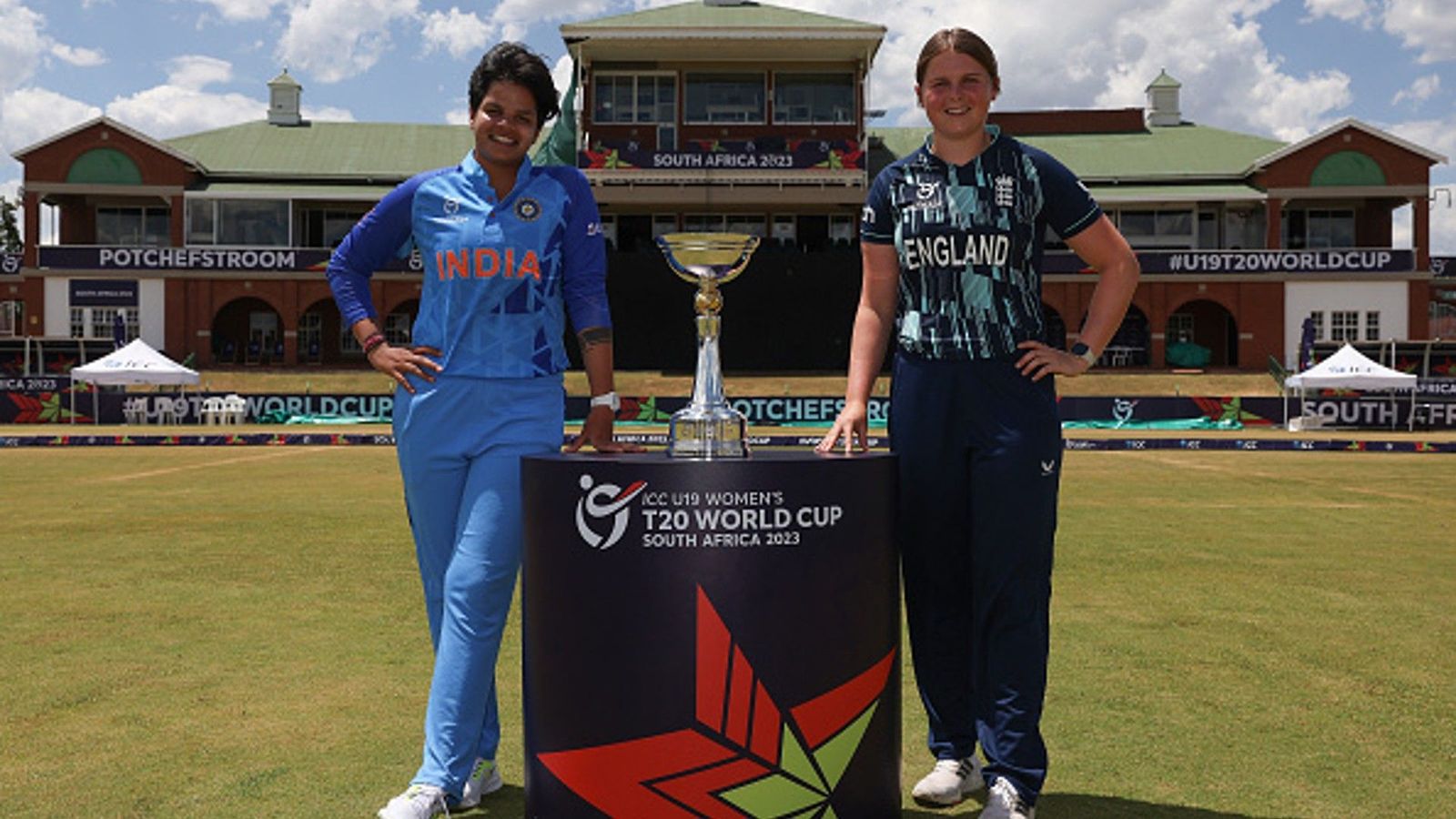 Fans declare U-19 Women's T20 WC champions hours before India vs England final after noticing ICC trophy photo trend Fans declare U-19 Women's T20 WC champions hours before India vs England final after noticing ICC trophy photo trend