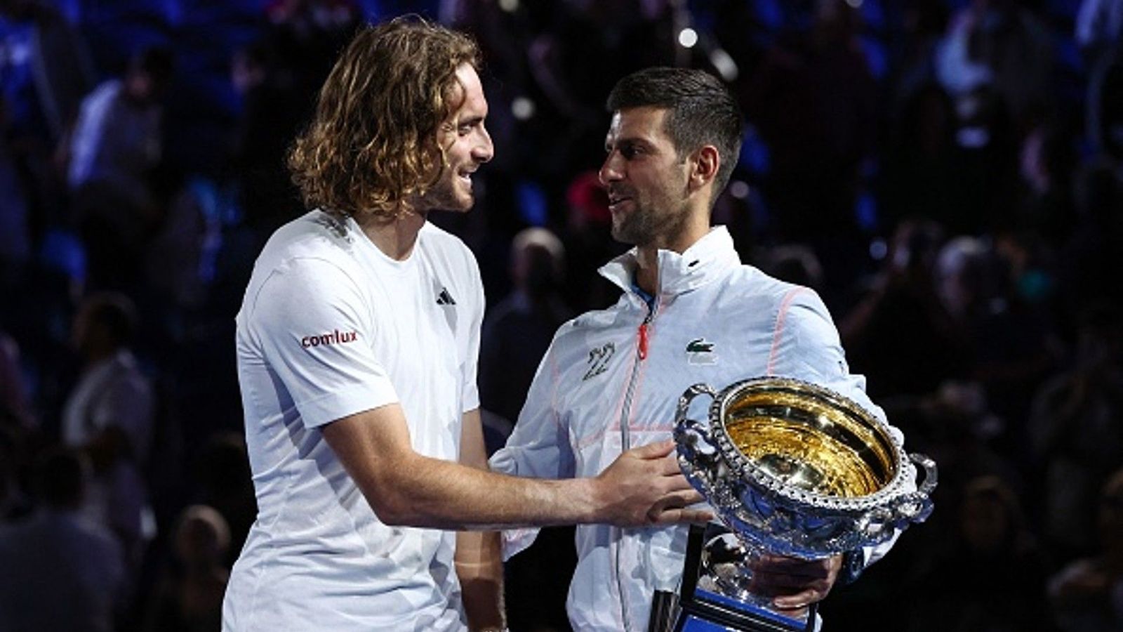Australian Open: Djokovic the 'greatest that ever held a tennis racquet', declares runner-up Tsitsipas Australian Open: Djokovic the 'greatest that ever held a tennis racquet', declares runner-up Tsitsipas