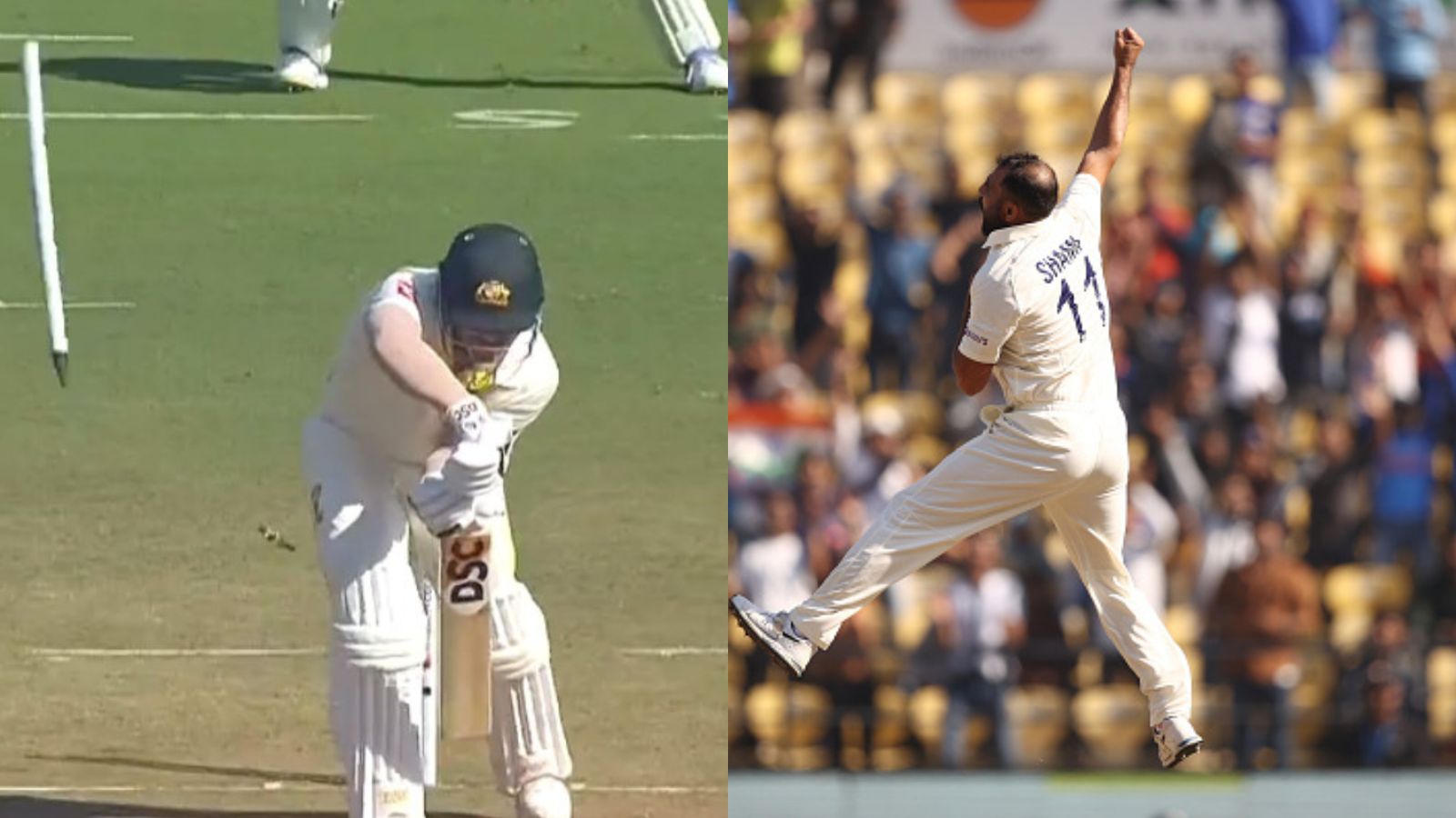 Watch: Shami's ripping delivery sends Warner's off stump for a walk to kick off Border-Gavaskar series in style Watch: Shami's ripping delivery sends Warner's off stump for a walk to kick off Border-Gavaskar series in style