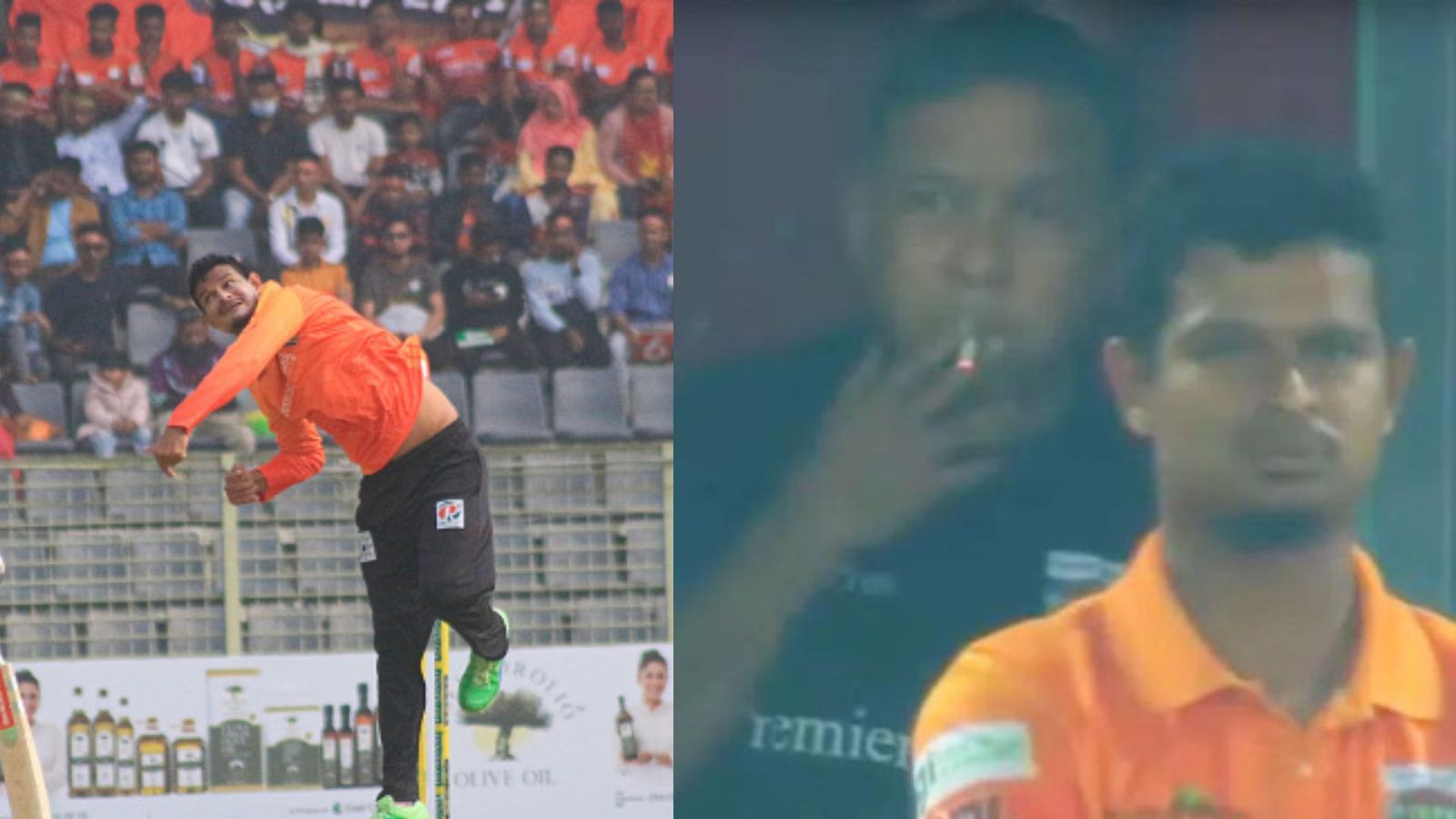Stressed during BPL last-over thriller, former Bangladesh cricketer-turned-head coach smokes cigarette in dugout Stressed during BPL last-over thriller, former Bangladesh cricketer-turned-head coach smokes cigarette in dugout