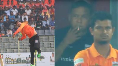 Stressed during BPL last-over thriller, former Bangladesh cricketer-turned-head coach smokes cigarette in dugout SportsTak