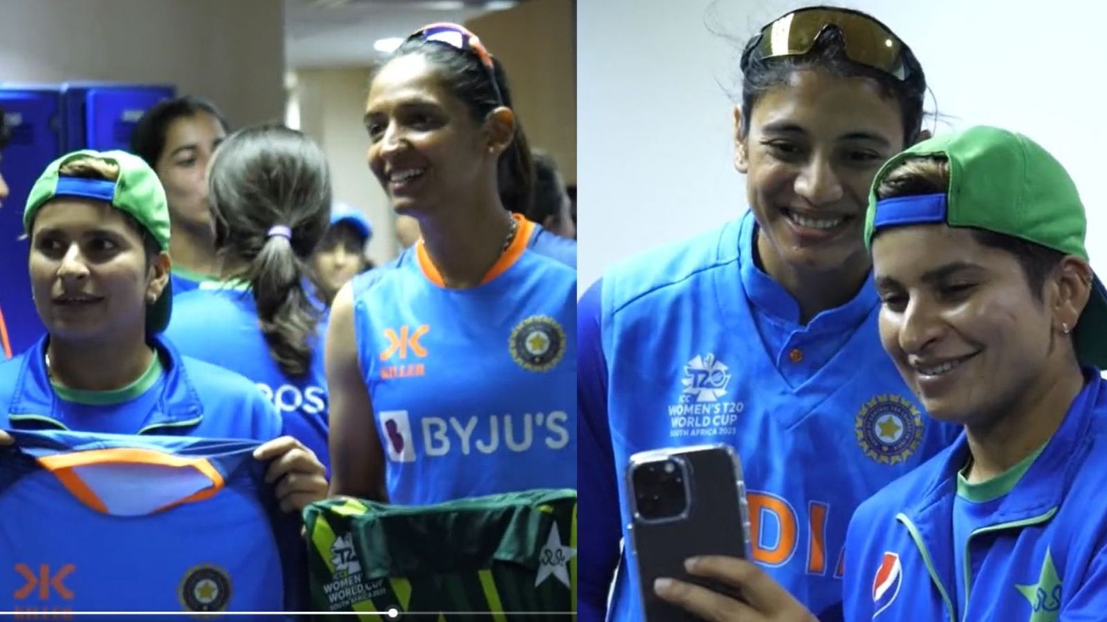 Women's T20 World Cup: After nail-biting match, India and Pakistan players do something the men's teams did not! Women's T20 World Cup: After nail-biting match, India and Pakistan players do something the men's teams did not!