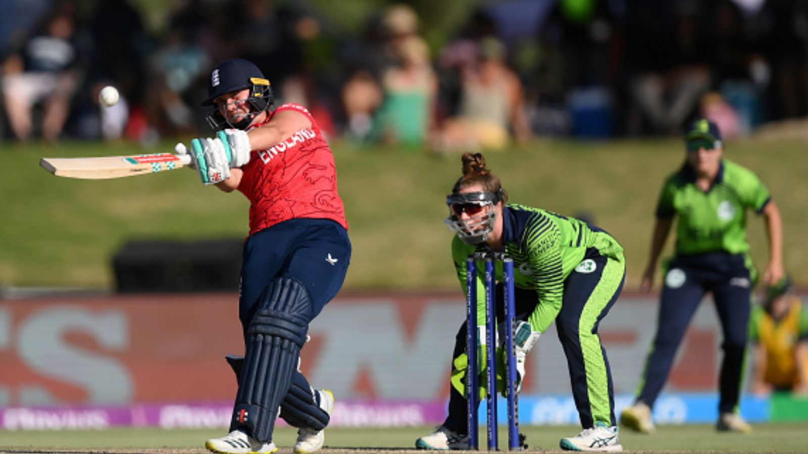 Women's T20 WC: After stealing whopping DC deal in WPL auction, star batter guides England to four-wicket victory over Ireland Women's T20 WC: After stealing whopping DC deal in WPL auction, star batter guides England to four-wicket victory over Ireland