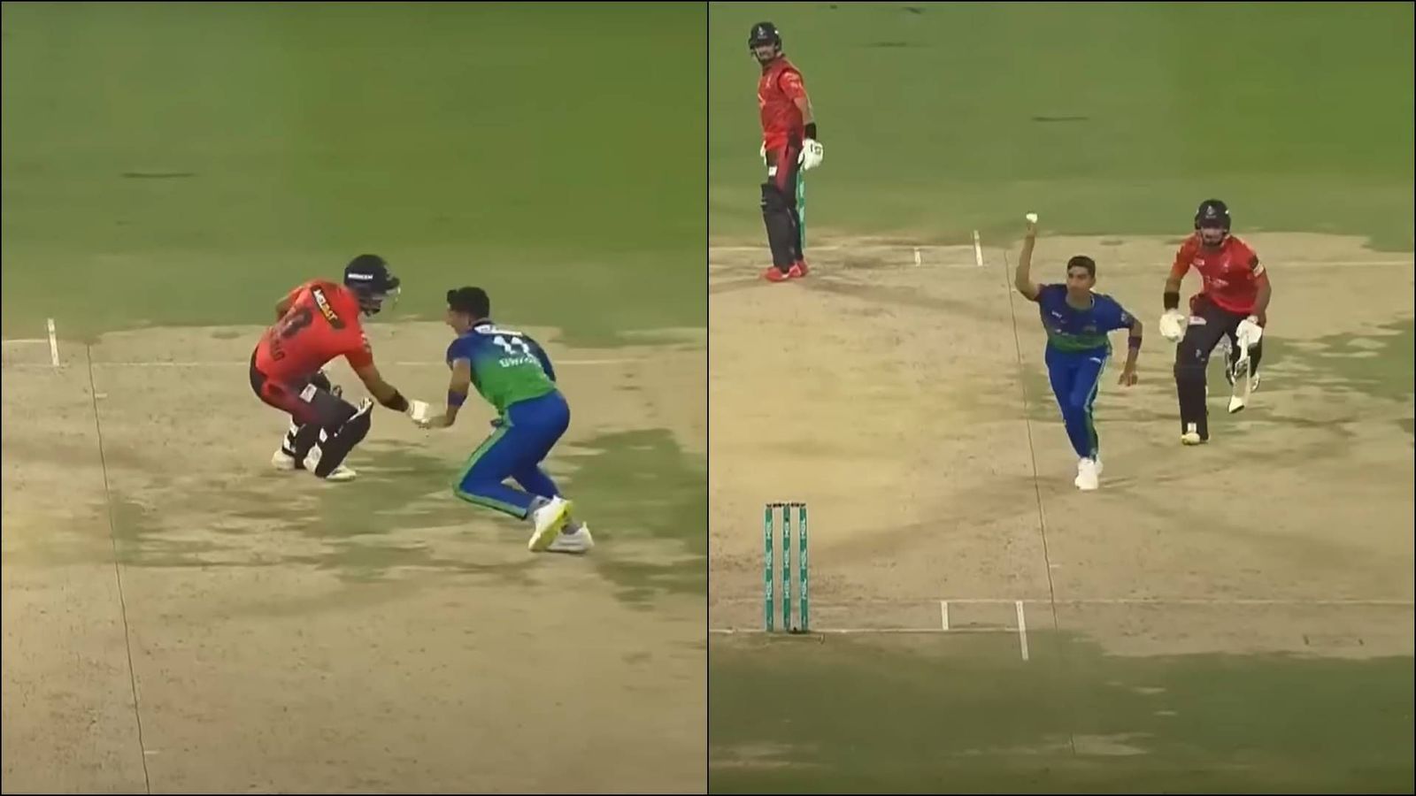 Watch: Pakistan pacer Shahnawaz Dahani misses easiest run out chance in PSL history Watch: Pakistan pacer Shahnawaz Dahani misses easiest run out chance in PSL history