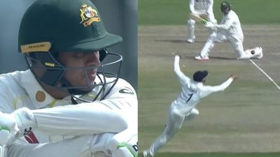 Watch: KL Rahul takes one-handed stunner to help Jadeja take special 250th wicket in Tests SportsTak