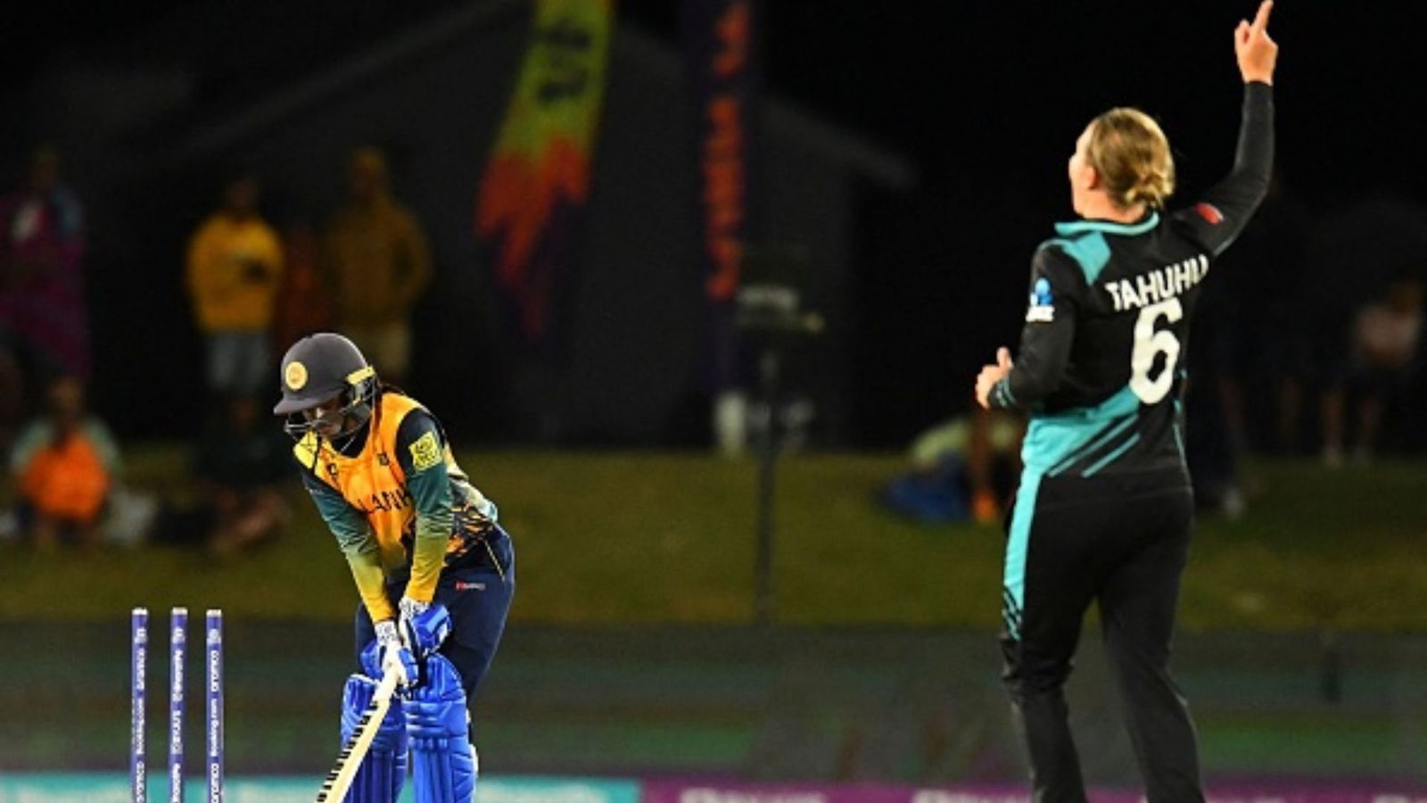 Women's T20 WC: New Zealand demolish Sri Lanka by 102 runs to keep semi-final hopes alive but need a big favour from Bangladesh Women's T20 WC: New Zealand demolish Sri Lanka by 102 runs to keep semi-final hopes alive but need a big favour from Bangladesh