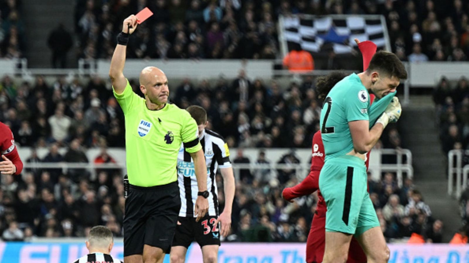 Gary Neville believes Nick Pope's rash red card will boost Manchester United's chances in Carabao Cup final Gary Neville believes Nick Pope's rash red card will boost Manchester United's chances in Carabao Cup final