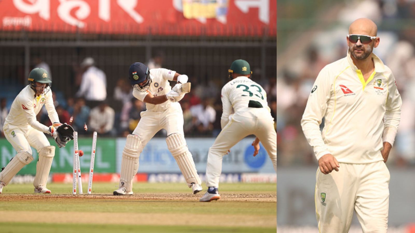 Watch: Cheteshwar Pujara stunned after Nathan Lyon exposes Indore pitch with unplayable ball in opening session of Day 1 Watch: Cheteshwar Pujara stunned after Nathan Lyon exposes Indore pitch with unplayable ball in opening session of Day 1