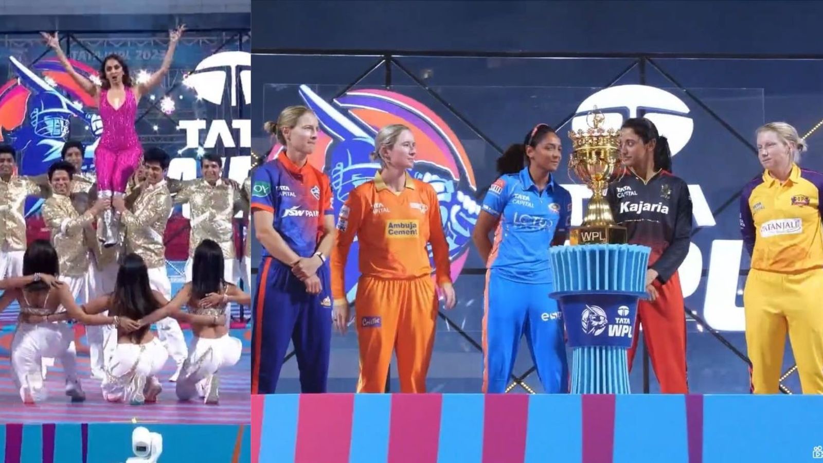 WPL 2023: Bollywood stars provide fitting introduction to mega event as five captains unveil dazzling new trophy WPL 2023: Bollywood stars provide fitting introduction to mega event as five captains unveil dazzling new trophy