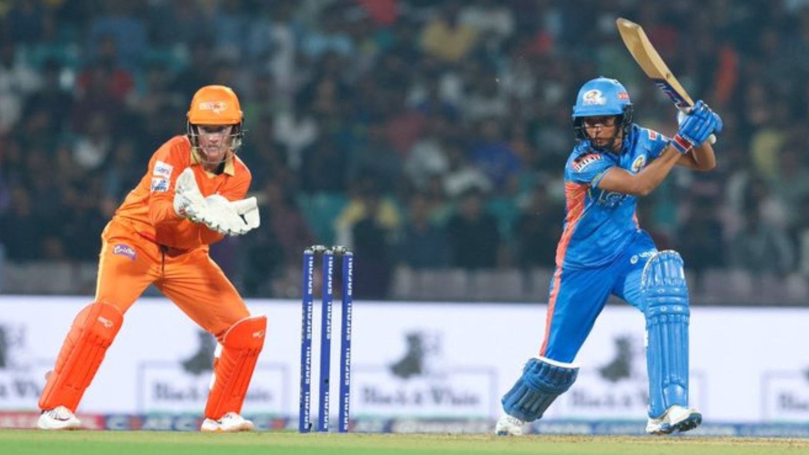 Watch: 4, 4, 4, 4, 4, 4, 4 Harmanpreet clobbers seven straight fours against Gujarat Giants to record first fifty in WPL 2023 Watch: 4, 4, 4, 4, 4, 4, 4 Harmanpreet clobbers seven straight fours against Gujarat Giants to record first fifty in WPL 2023