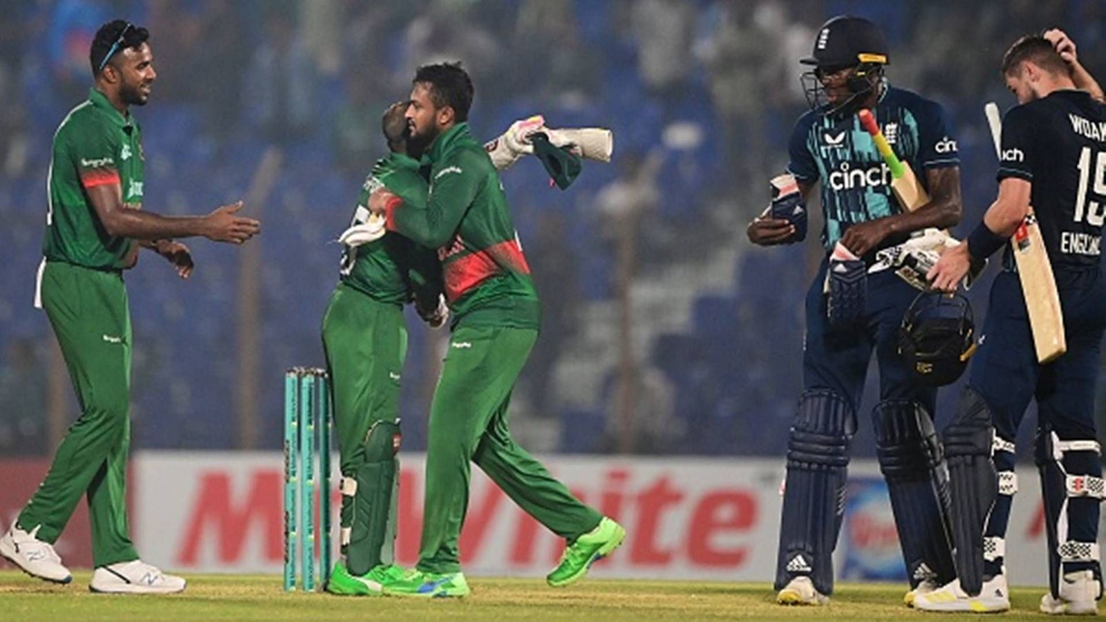 Bangladesh beat World Champions England in ODIs after 6 years, win dead rubber by record margin Bangladesh beat World Champions England in ODIs after 6 years, win dead rubber by record margin