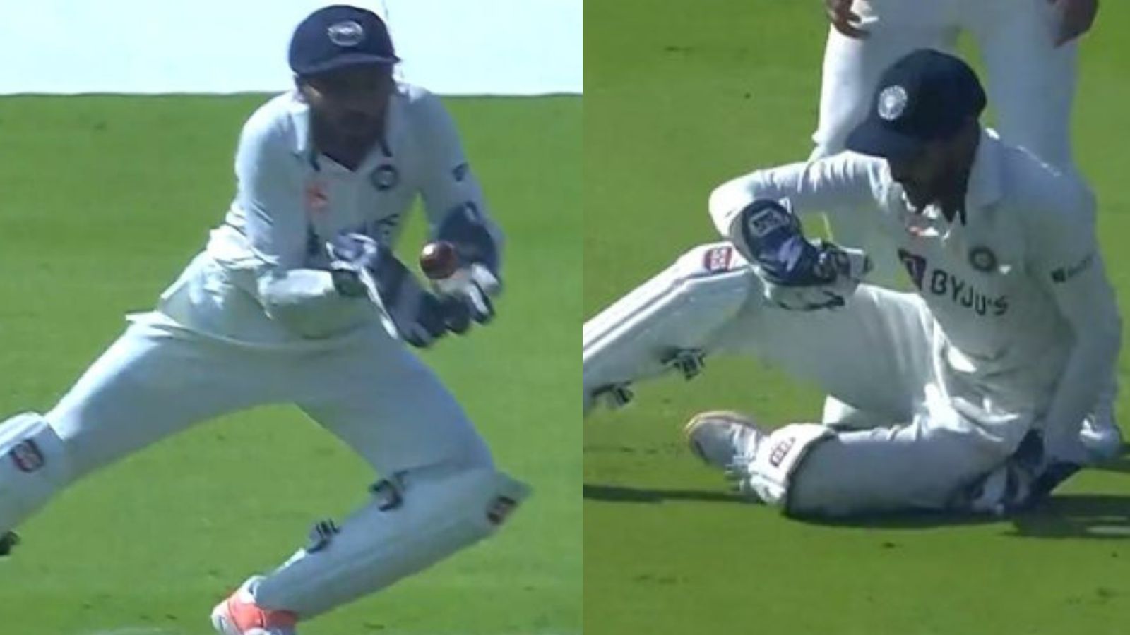 Watch: KS Bharat drops Travis Head's sitter catch off Umesh Yadav's bowling in Ahmedabad Test Watch: KS Bharat drops Travis Head's sitter catch off Umesh Yadav's bowling in Ahmedabad Test